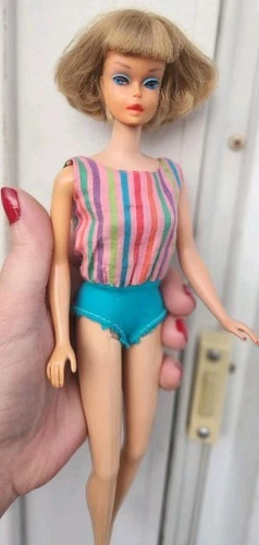 Mattel - Vintage 1965 American Girl Barbie Doll - Japan Barbie #7