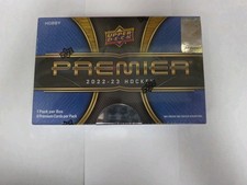 2022-23 Upper Deck Premier Hockey Factory Sealed Hobby Box