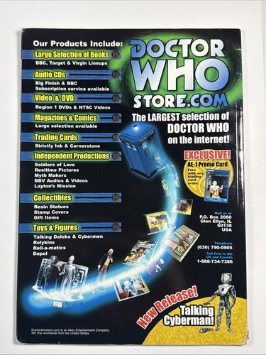 Doctor Who Special Edition magazine #5 (September 2003) Complete Eighth Doctor - Bild 2 von 3