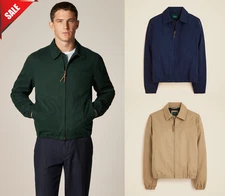 [BIG SALE] Men's J.Crew Harrington jacket in cotton twill - 100% AUTHENTIC - New