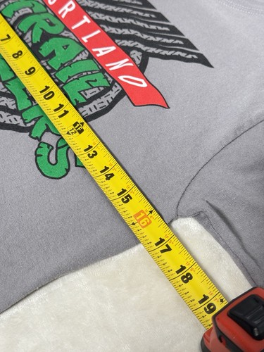 RARE Portland Trail Blazers NBA TMNT Teenage Mutant Ninja Turtles - Youth Large - Picture 3 of 4