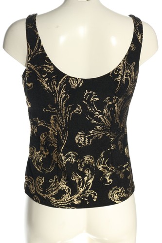 ALEX EVENINGS Twin set in tessuto Donna Twin set Taglia IT 40 nero-oro - Foto 5 di 6