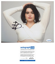Barbie Ferreira Signed Autographed EUPHORIA 'Kat Hernandez' 8x10 Photo ACOA A