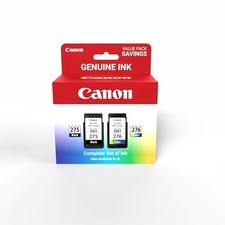 PG-275XL/CL-276XL GENUINE INK VALUE PACK CANON TS3520/3522/4722/3720/3722