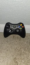 Official Microsoft Xbox 360 Black Wireless Controller 1403 OEM Tested