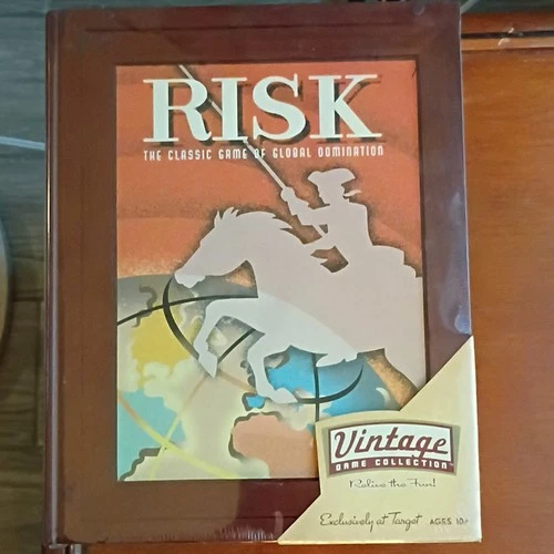 Hasbro Parker Brothers Risk Vintage Board Game Wooden Armies 2+ Ages 10+