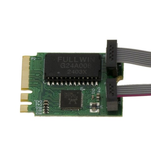 Carte réseau M2 E A Key un port RJ45 Gigabit Lan Ethernet chipset REALTEK 8111 - Photo 2/4