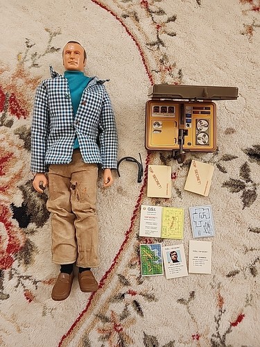 Six Million Dollar Man Oscar Goldman Actionfigur 1973 SELTEN KENNER EXTRAS