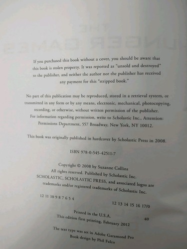 The Hunger Games Trilogy Catching Fire & Mockingjay- 1st EDITIONS Collins *READ* - Picture 5 of 6