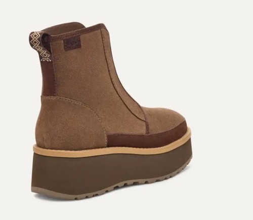 UGG Cityfunc Reißverschluss Stiefel Hickory Braun Größe 11 Neu ohne Karton - Bild 4 von 8