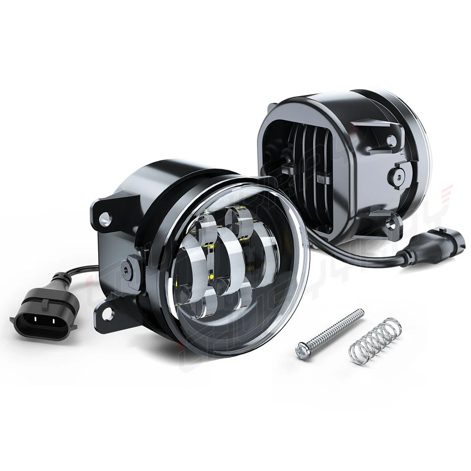 Par de luces antiniebla para parachoques delantero RAM PROMASTER 3500 2014-2022 luces de conducción Foto 4 de 4