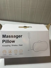 AERLANG Shiatsu Pillow Back and Neck Massager with Heat Kneading