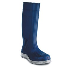 GRAINGER APPROVED 445L36 Rubber Boot,Men's,14,Knee,Blue,PR 445L36