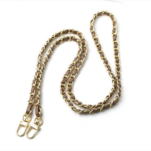 Bandolera de cuero PU de repuesto con cadena bandolera bolso de mano correa - Imagen 8 de 10