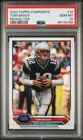2023 Topps Composite Topps Chrome Refractor Tom Brady #14 PSA 10 GEM MT