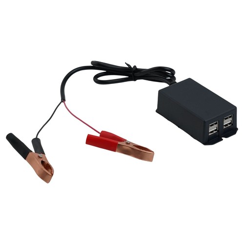 Chargeur T??l??phone Voiture Connexion Simplifi??e Adaptant de Batterie ?? Sorti - Photo 10 sur 12