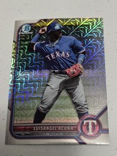 2022 Bowman Chrome Mega Box Mojo Refractor Luisangel Acuña #BCP-232 