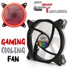 Ventilateur Air Refroidissement Pour Boîtier Assemblé PC Gaming Rouge LED 120mm_