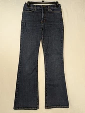 NYDJ Jeans Womens 8P Blue Denim Bootcut Tummy Tuck Premium USA Made