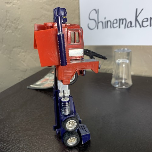 Optimus Prime Cab RT 1985 G1 Transformers Vintage Hasbro With Booklet - Picture 11 of 24