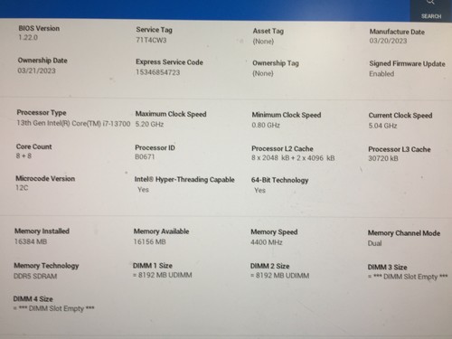 Dell OptiPlex SFF Plus 7010 Core i7-13700 5.05GHz 16GB RAM NO HDD NO OS Good - Picture 2 of 9