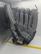 Wilson A360 12” Utility Baseball Glove Grey Black Right Hand Throw A03RB2112