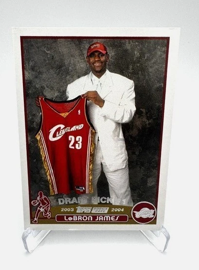 Topps LeBron James Basketball Rookie Sports Trading Cards for sale