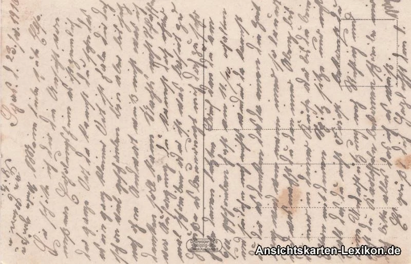 Ansichtskarte SPAS Erholungsheim - Totalansicht 1916 - Bild 3 von 3