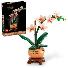 LEGO Botanical Orchid Mini Birthday Gifts Blocks Houseplants interior