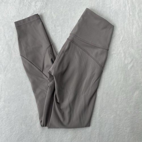 Legging ajustado al tobillo Lululemon In Movement 7/8 Everlux 25" para mujer talla 2 gris claro - Imagen 2 de 10