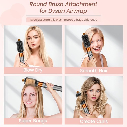 Großer runder volumisierender verbesserter Bürstenaufsatz für Dyson Airwrap HS01/05/08 - Bild 2 von 8