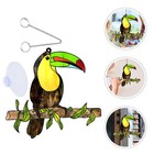 Parrot Decoration Bird Home Ornament Colorful Parrots Artificial Birds Model