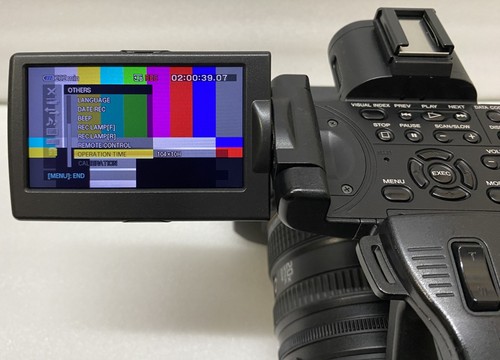 SONY HXR-NX5J NXCAM Professional HD Video Camera. Japan Model NTSC - Picture 9 of 19