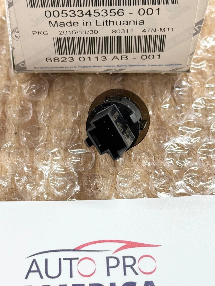 Control de temperatura SENSOR SOLAR 2008-2024 Dodge Chrysler Ram Jeep OEM MOPAR Foto 4 de 4