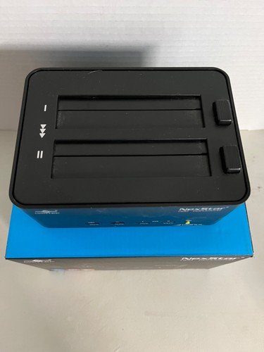 Vantec NexStar HDD Duplicator Model NST-DP100S3 Dual Bay Docking Station - Picture 3 of 6