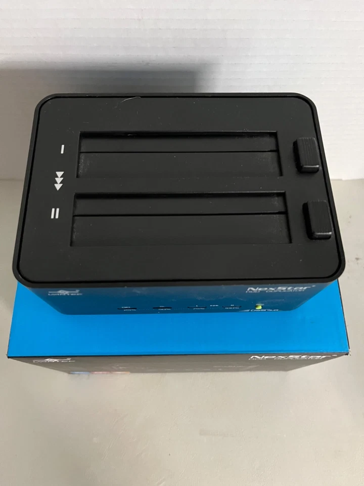 Vantec NexStar HDD Duplicator Model NST-DP100S3 Dual Bay Docking Station - Image 3 of 4