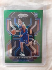 2021-22  Prizm Cade Cunningham Green Prizm RC #282 SP