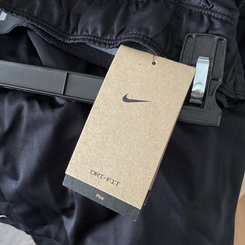 Nike Shorts Black Training WMN Plus Size 2X Dri-Fit Attack DC5413-013 Logo Waist - Picture 5 of 18