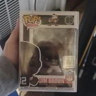 Funko Pop! Vinyl Jim Brown #80 NFL Football Figure 2017 Brown White
