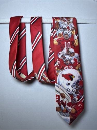 Original Ralph Marlin NFL Arizona Cardinals Herren Krawatte L 55 3/4" W 3 1/2" - Bild 3 von 8