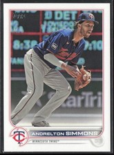 2022 Topps Andrelton Simmons Minnesota Twins #306