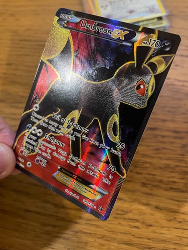 N-COMO NUEVO! Umbreon EX (119/124) XY Fates Collide ¡Tarjeta Pokémon arte completo ultra rara! - Imagen 4 de 4