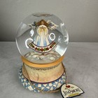JIM SHORE Musical Snow Globe Angel on Wing Plays Angels We Have Heard On High