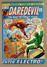 Daredevil #87 May 1972 Electro Conway Colan Bronze Marvel Very Fine+ (8.5)