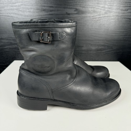 TCX Women's Biker Waterproof Black Motorcycle Riding Boots 7210W Size 8 - Imagen 4 de 10