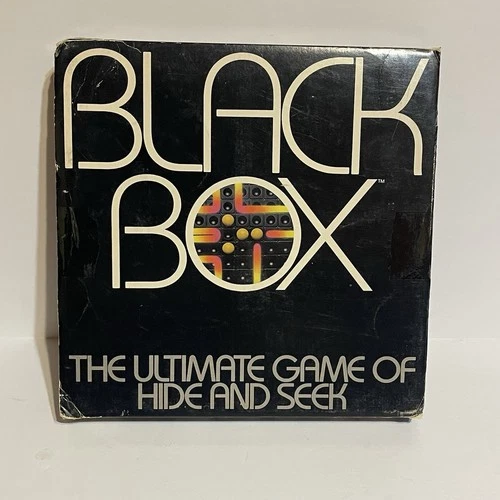 Vintage 1978 Parker Brothers Black Box Game - 100% Complete w/ Instructions