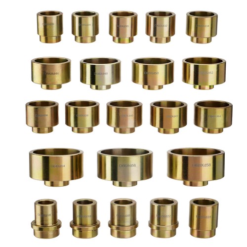 Universal Hydraulic Sleeve Kit Bushes Bearings Remove Installer Garage Tool Set - Picture 13 of 15