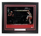 KARATE KID William Zabka/Ralph Macchio Signed/Auto 16x20 Photo Framed JSA 197314