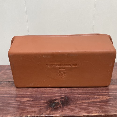 Büschelige Keramik Handwerk Terrakotta Laib Backform 9,5 x 5 x 3 - seltener Fund! - Bild 3 von 5