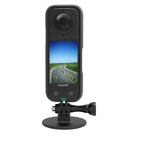 Adattatore supporto fotocamera custodia bordo protezione telaio per Insta360 X5 - Foto 5 di 13